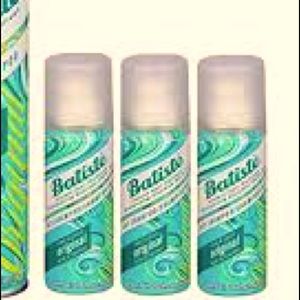 Batiste Dry Shampoo TRIO Travel Set x3 Original Travel Size Mini Dry Shampoo Set